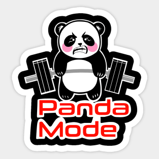 Panda Mode Sticker